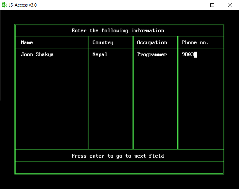 QBasic Screenshot 2